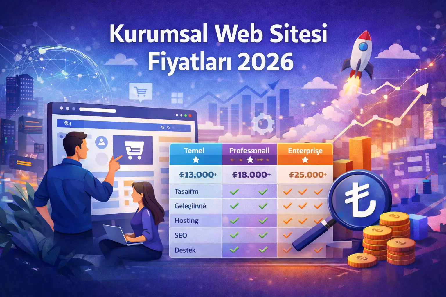 Kurumsal web sitesi fiyatları 2026 kapak görseli